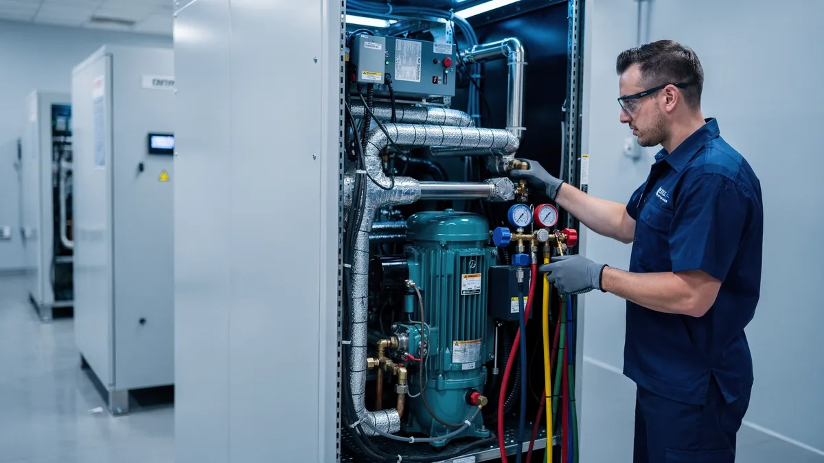 Manutenção de Equipamentos de Refrigeração: Guia Técnica Completa 2026 | Aprender21