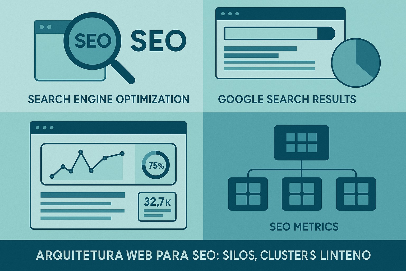 Infografía: arquitetura web seo