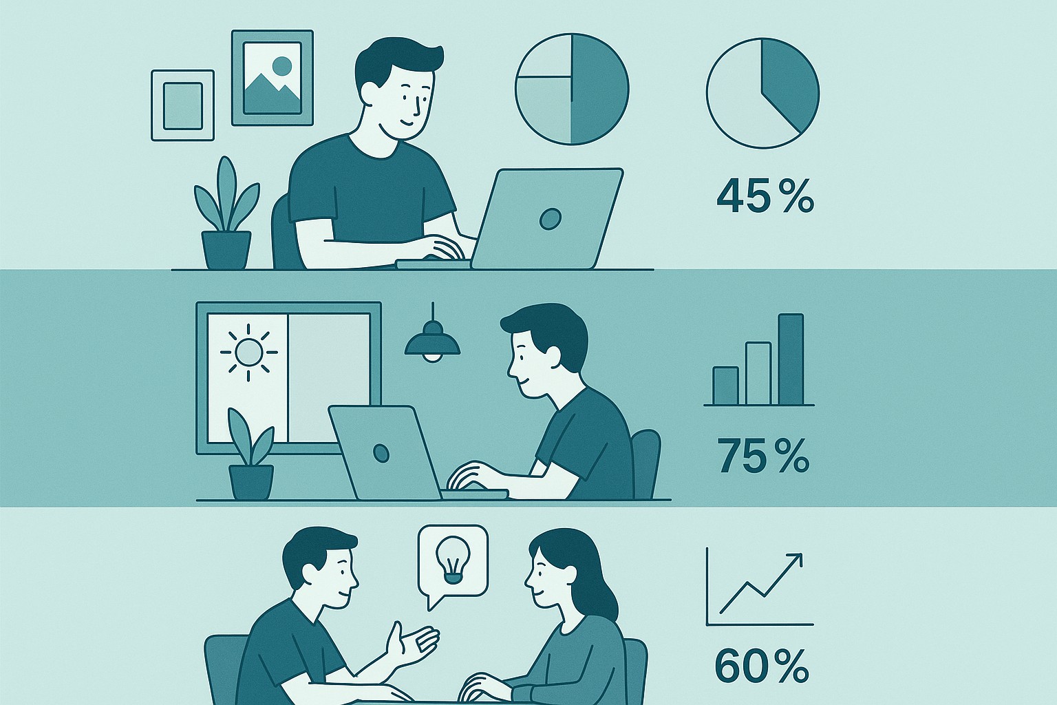 Infografía: guía visual com conceitos e dados chave sobre estratégias de branding e marketing para designers gráficos freelance