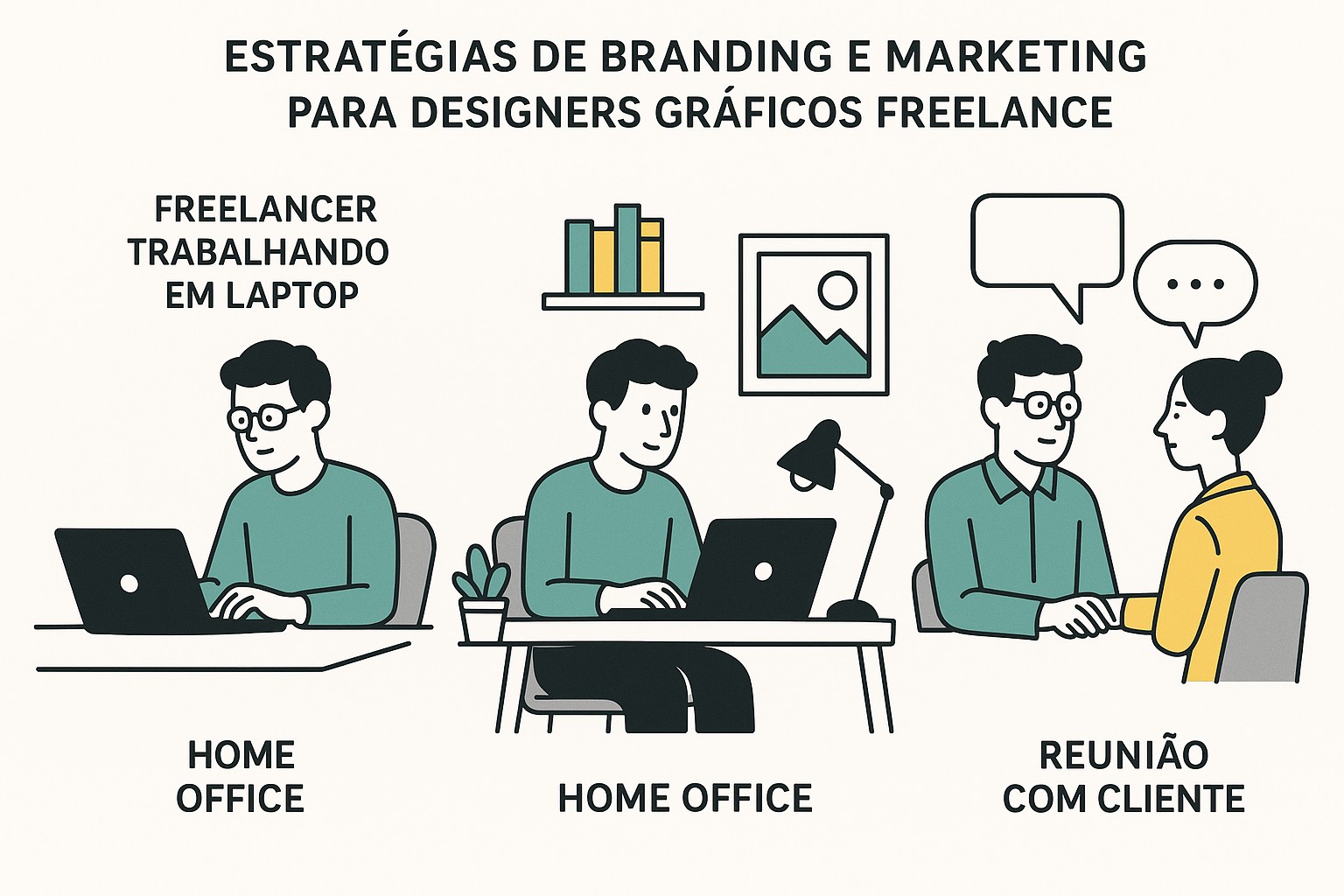 Diagrama sobre branding marketing designers graficos freelance