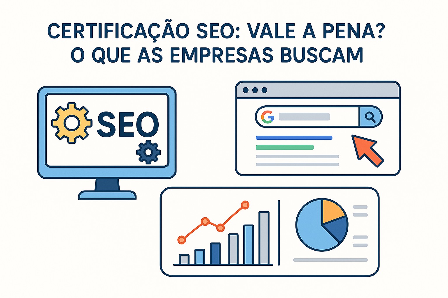 Comparativo das certificações SEO mais valorizadas no Brasil: Google, Semrush, RD e programas especializados