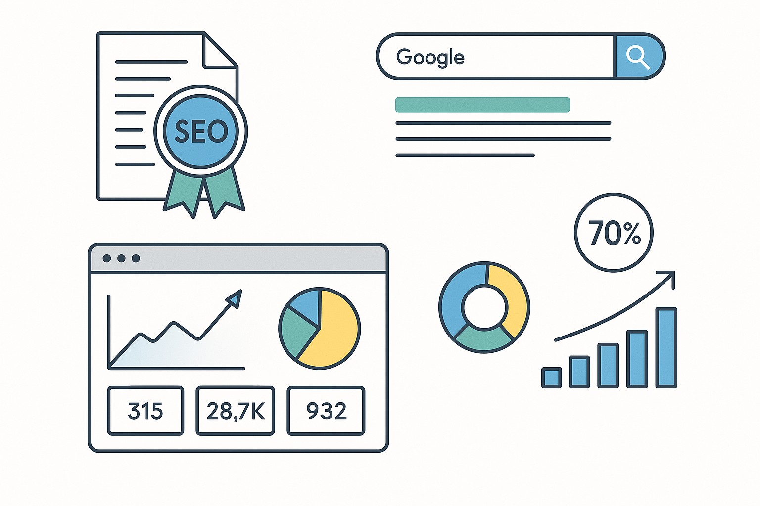 Tabela de benefícios profissionais das certificações SEO: reconhecimento por empregadores e impacto salarial