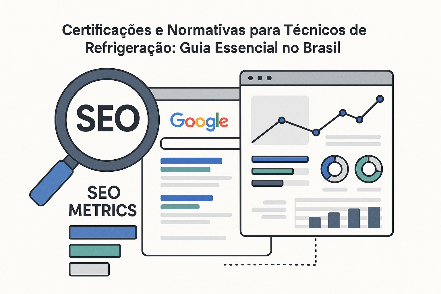 Ilustración sobre certificacoes normas tecnicos refrigeracao br