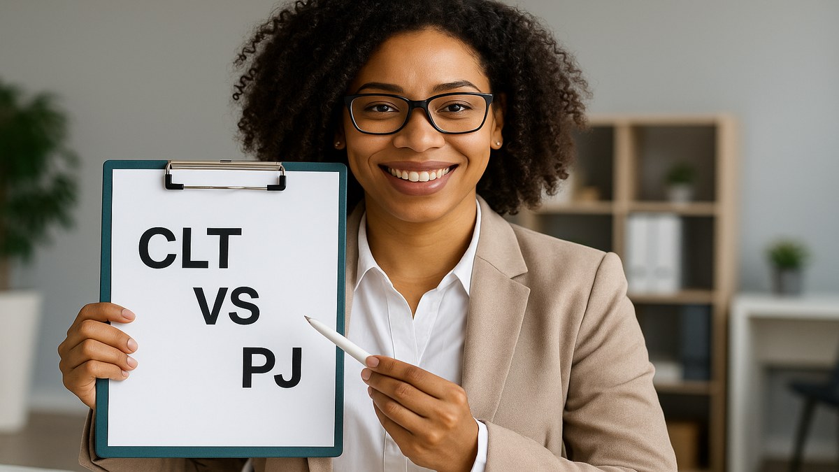 Clt vs pj para profissionais de rh no brasil 2026: o que é melhor, benefícios e riscos