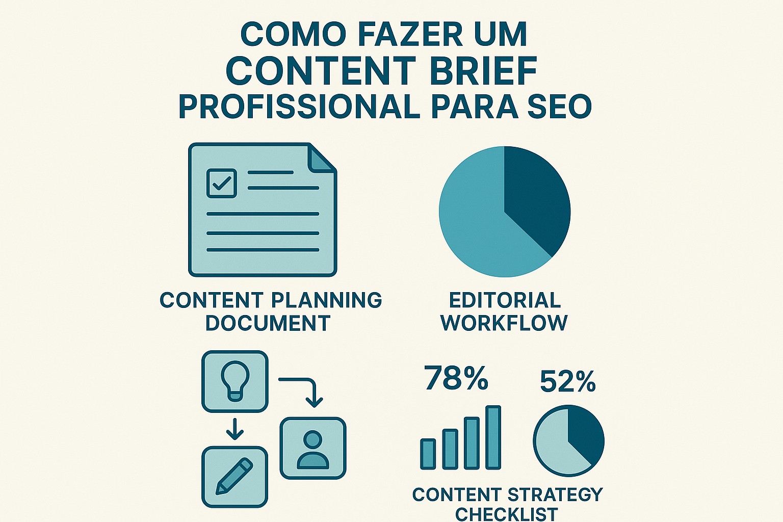 Infografía: como fazer content brief