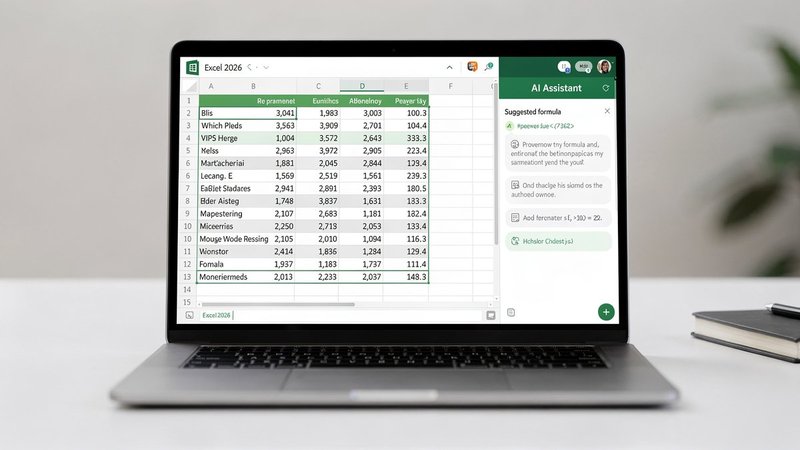Microsoft Copilot e inteligência artificial integrada em Excel, Word e PowerPoint 2026