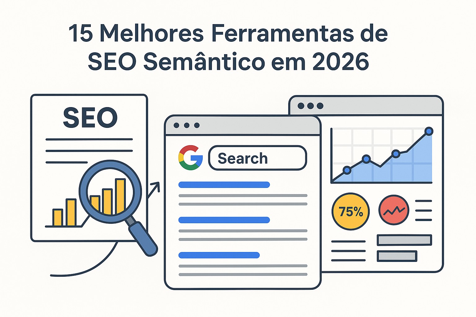 Comparativo de ferramentas de SEO semântico 2026: funcionalidades, preços e casos de uso por especialização