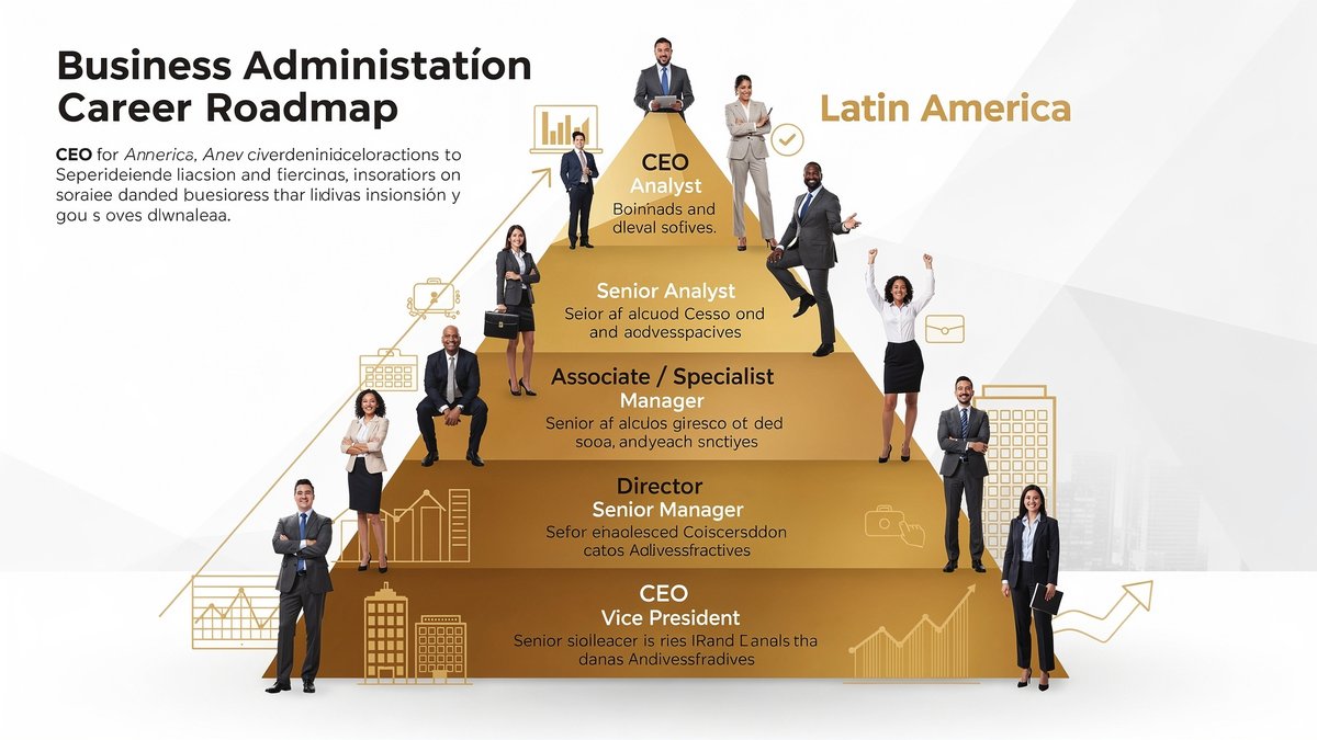 Rota de carreira do administrador de empresas: de analista a gerente geral