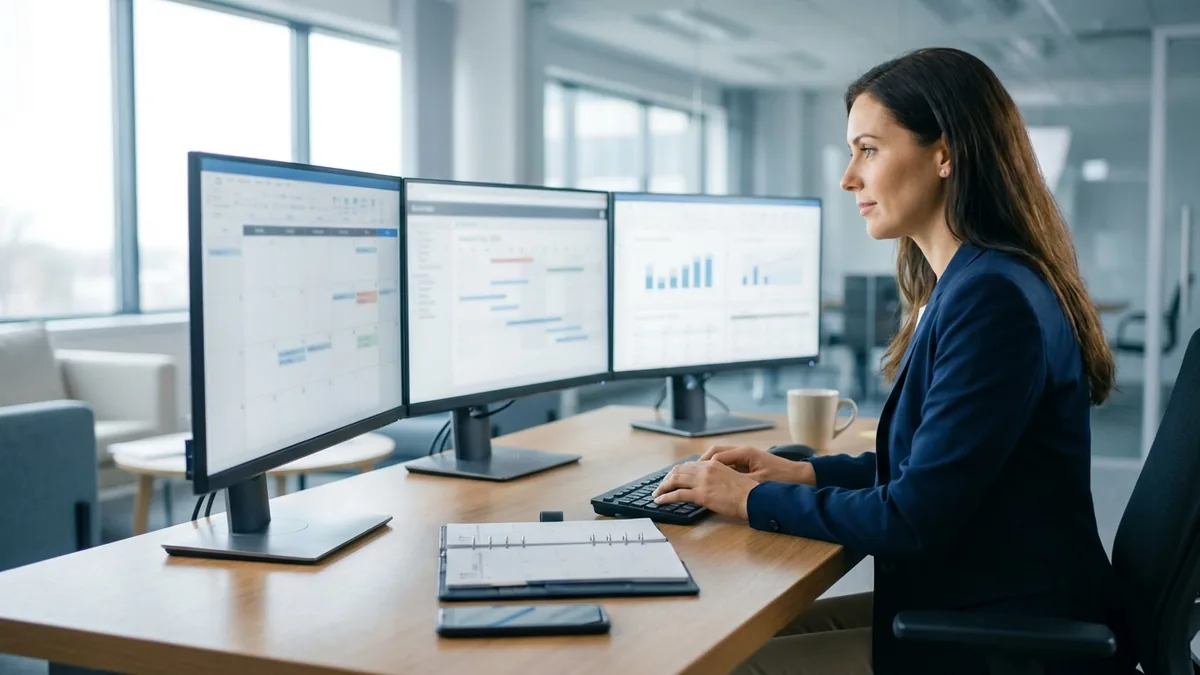 Funções de uma Secretária: O Que Faz + 30 Tarefas Chave 2026