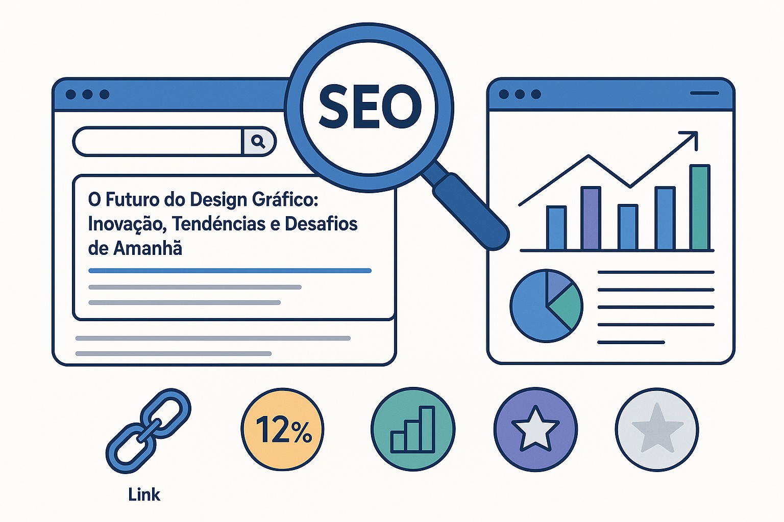 Diagrama sobre futuro design grafico inovacao desafios