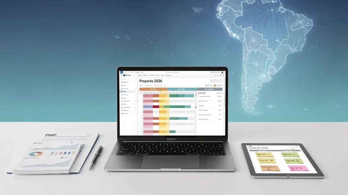 Cursos de Gestão de Projetos 2026: PMP, Scrum e MS Project