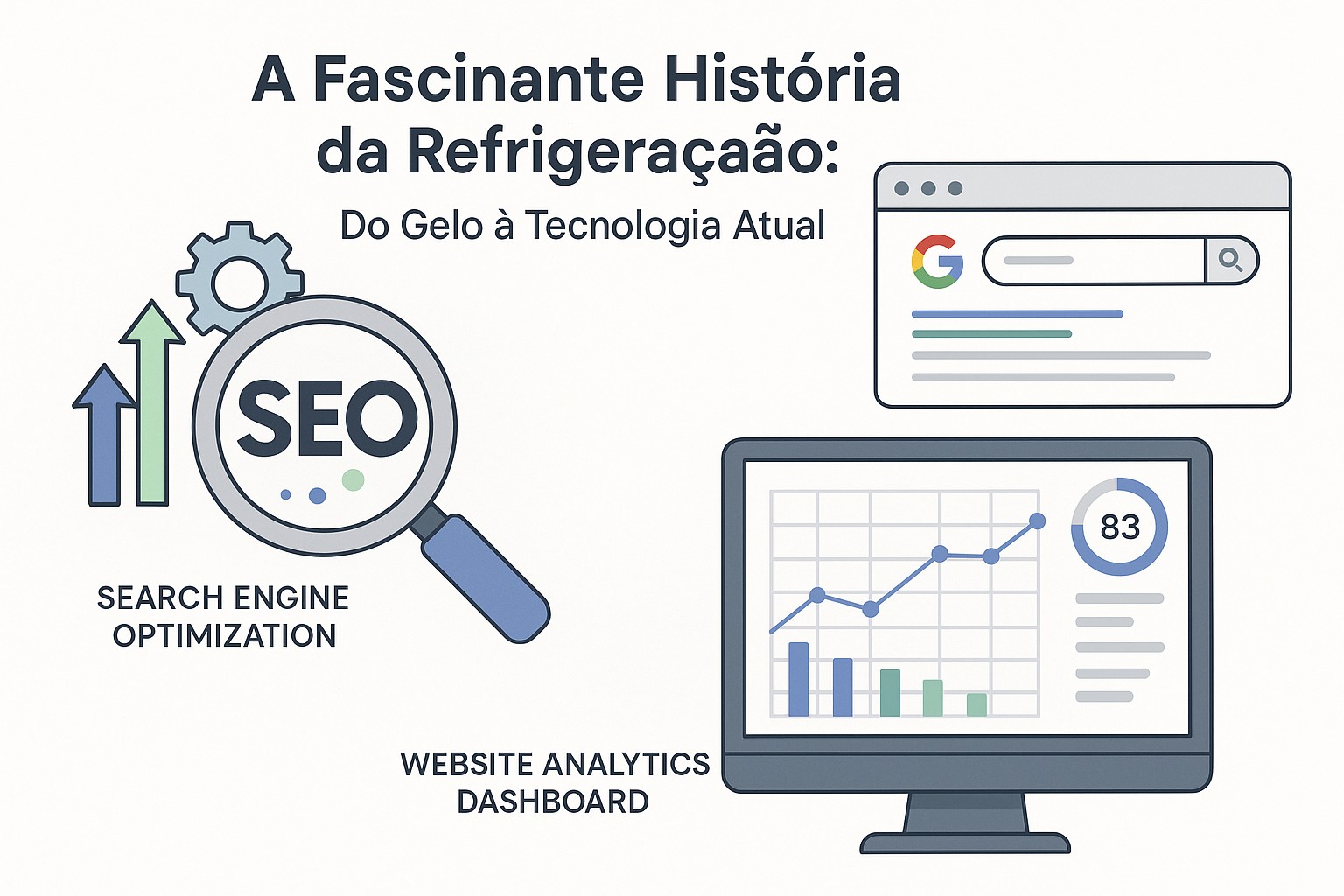 Diagrama sobre historia da refrigeracao evolucao