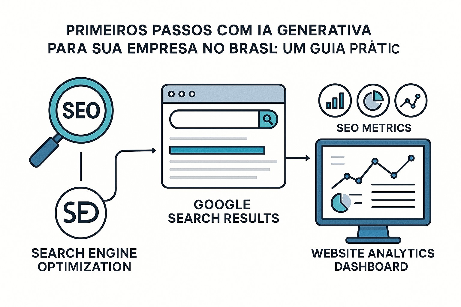 Roadmap de implementação de IA generativa em empresas brasileiras: etapas, recursos e primeiros projetos