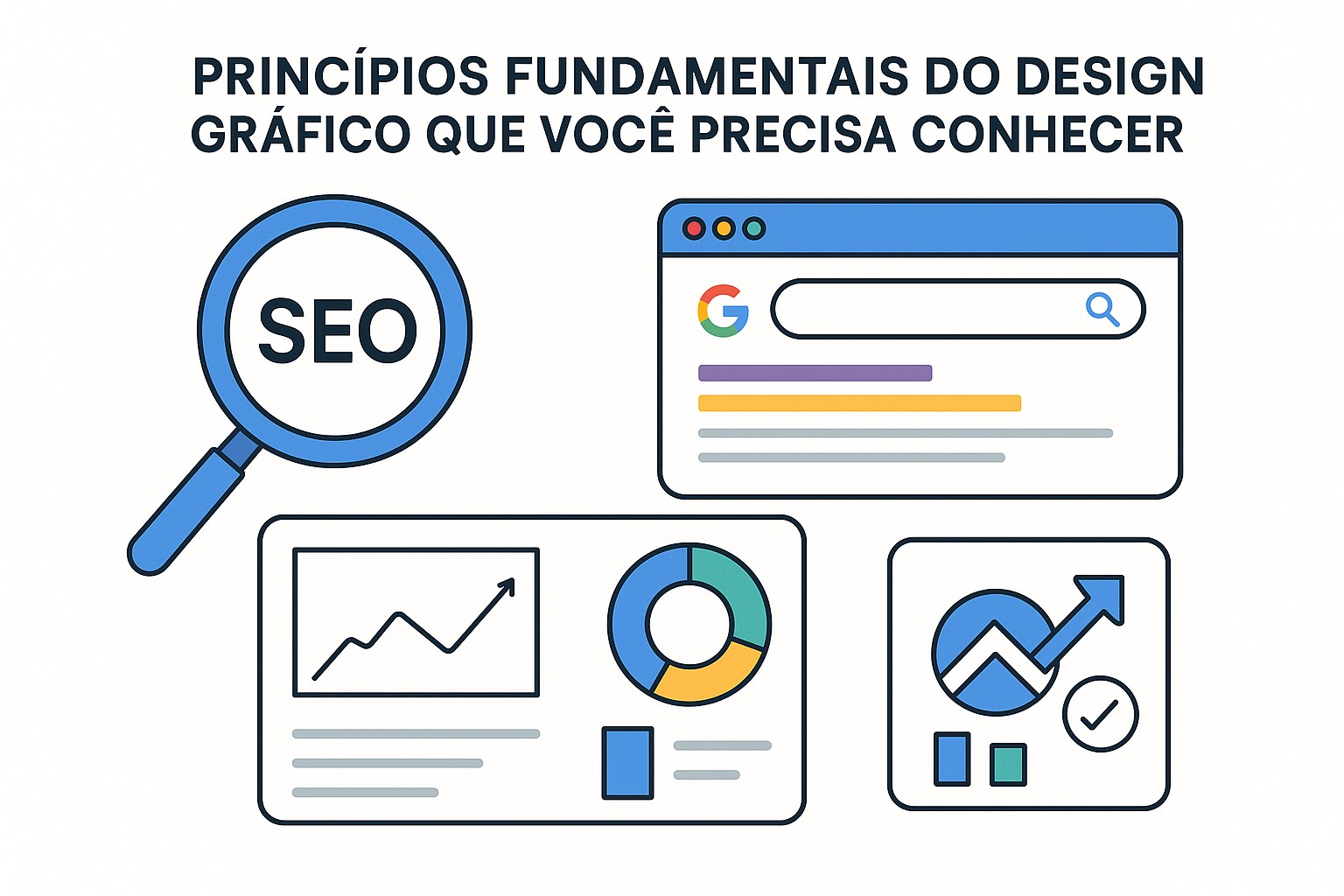 Diagrama sobre principios fundamentais design grafico