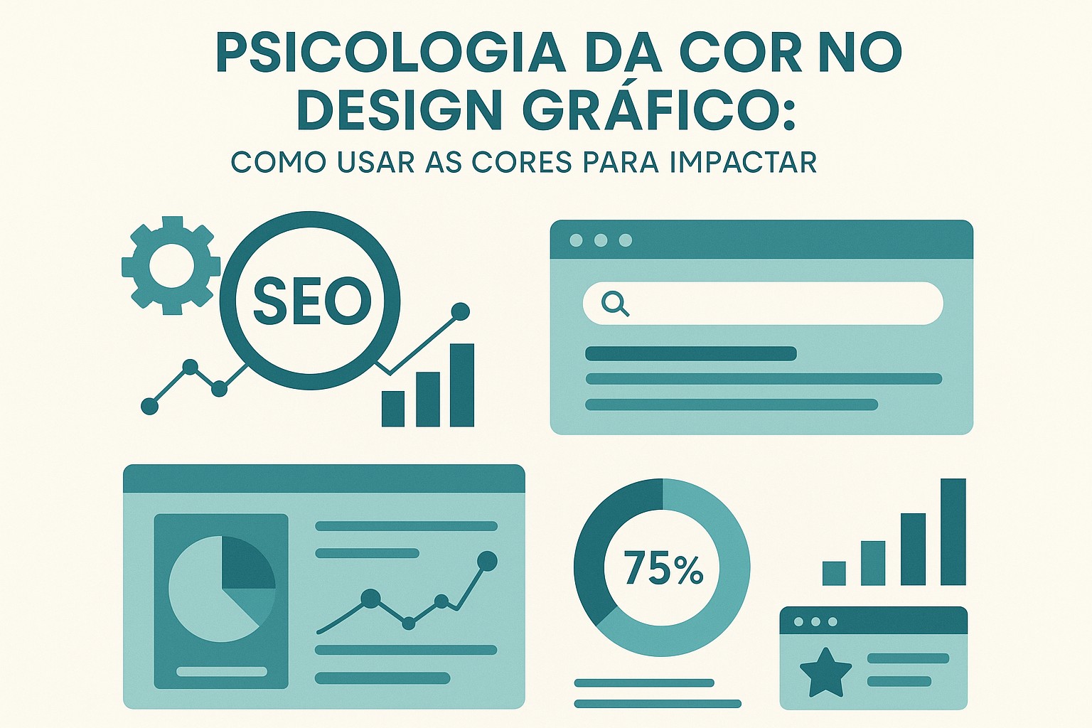 Infografía: guía visual con conceptos y datos clave sobre psicologia da cor no design gráfico: como usar as cores para impactar