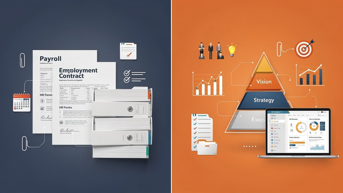 Diferença entre RH Operacional e RH Estratégico
