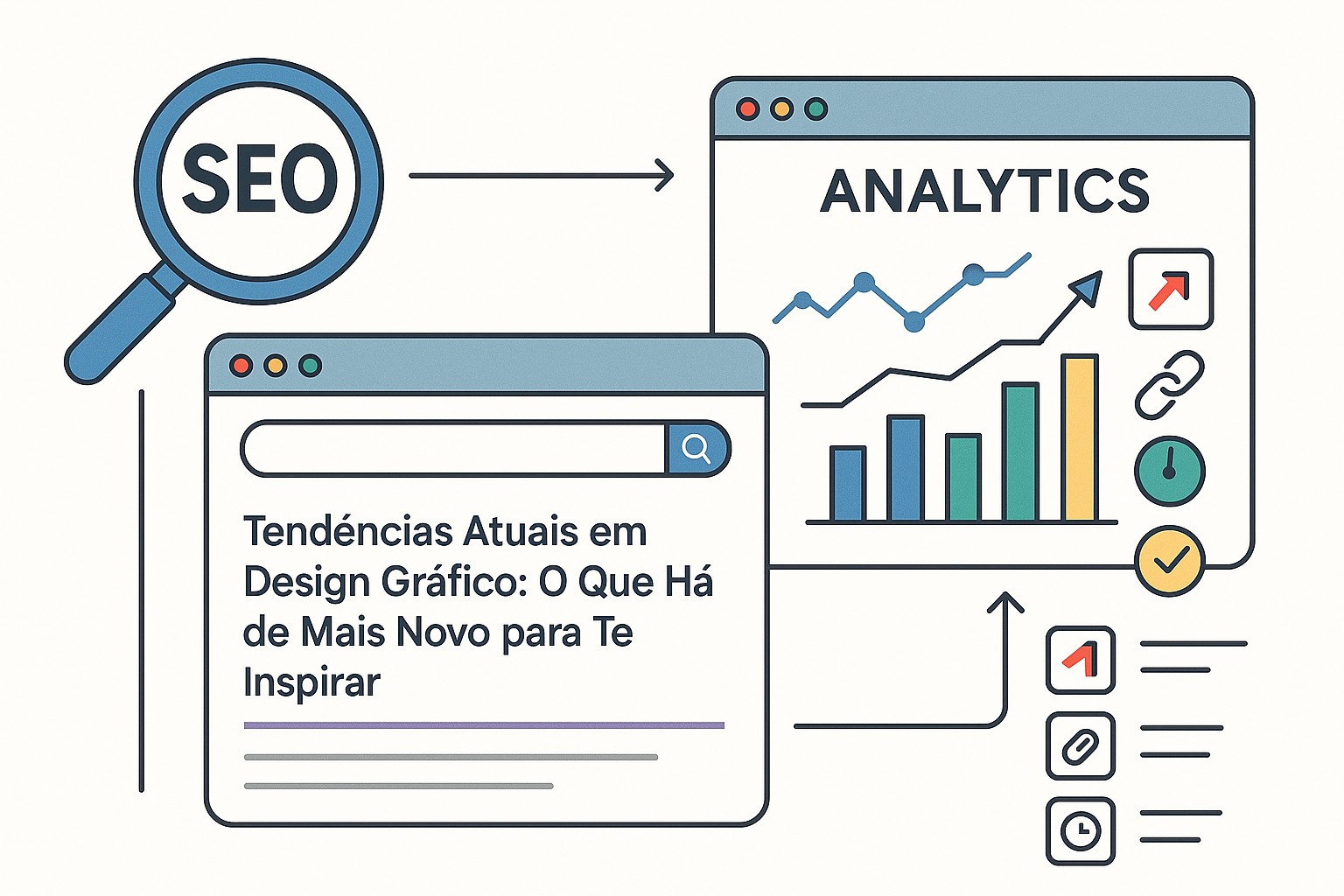 Diagrama sobre tendencias atuais design grafico