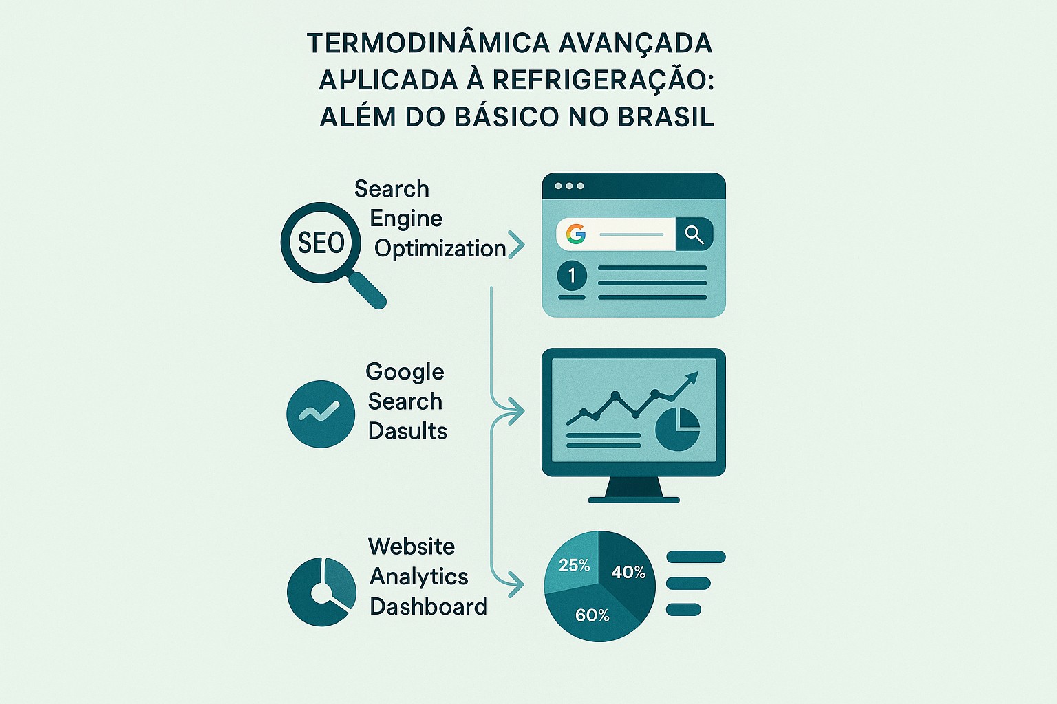 Infografía: conceitos chave de Termodinâmica Avançada Aplicada à Refrigeração: Além do Básico no Brasil