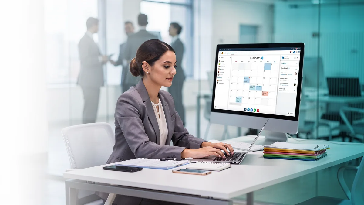 Infografia dos 7 tipos de liderança: transformacional, transacional, situacional, democrático, autocrático, laissez-faire e servidor