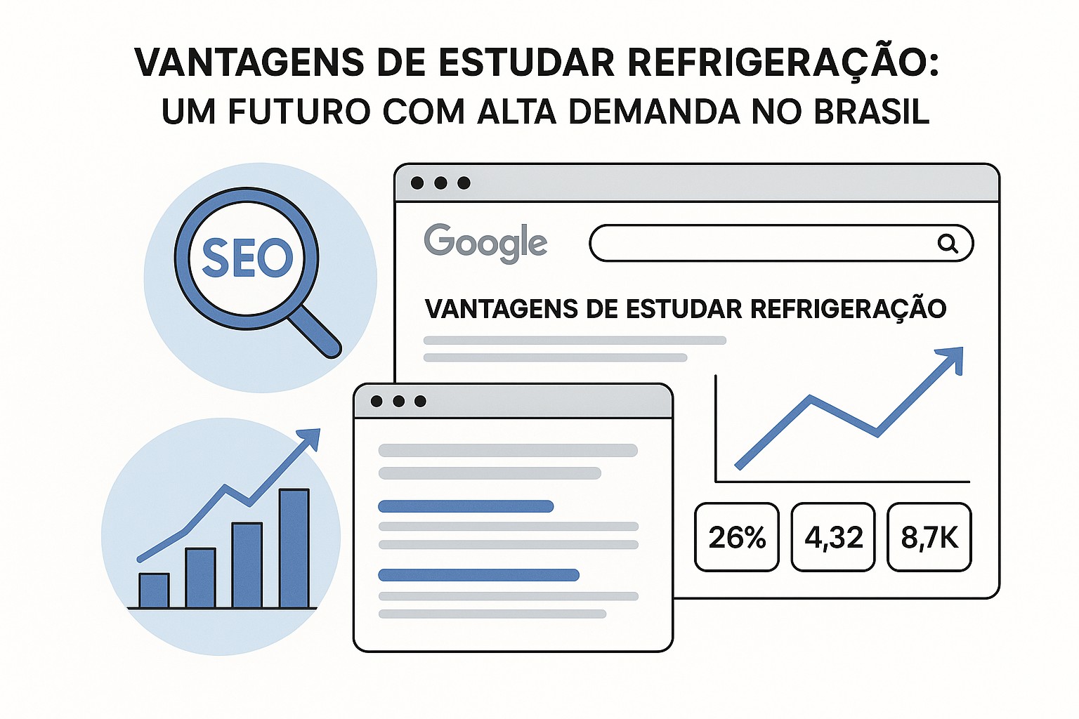 Técnico em refrigeração instalando um sistema de ar condicionado em um ambiente comercial no Brasil