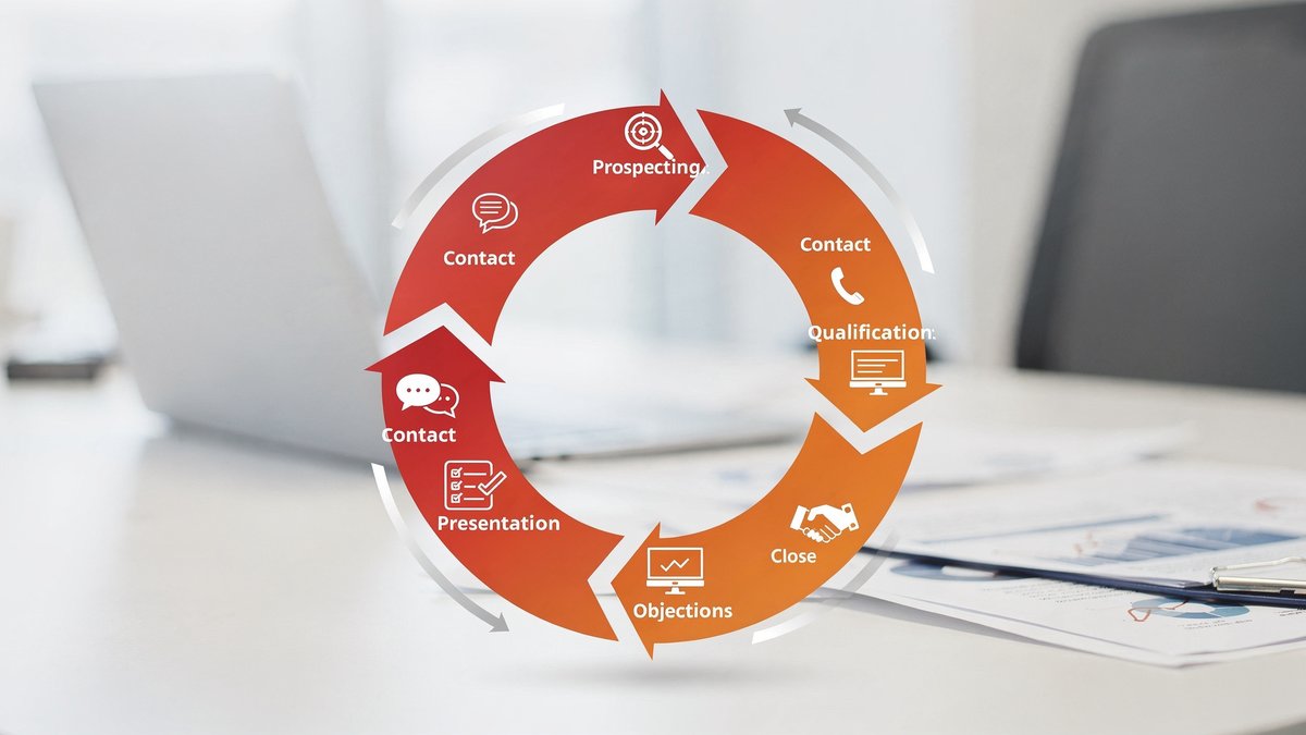 Processo de vendas em 6 etapas para iniciantes