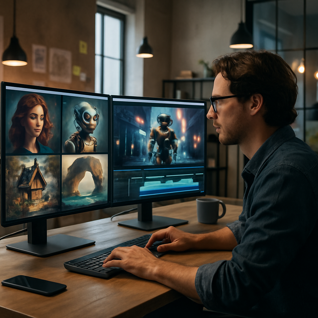 IA Multimídia: Imagens, Vídeo e Áudio